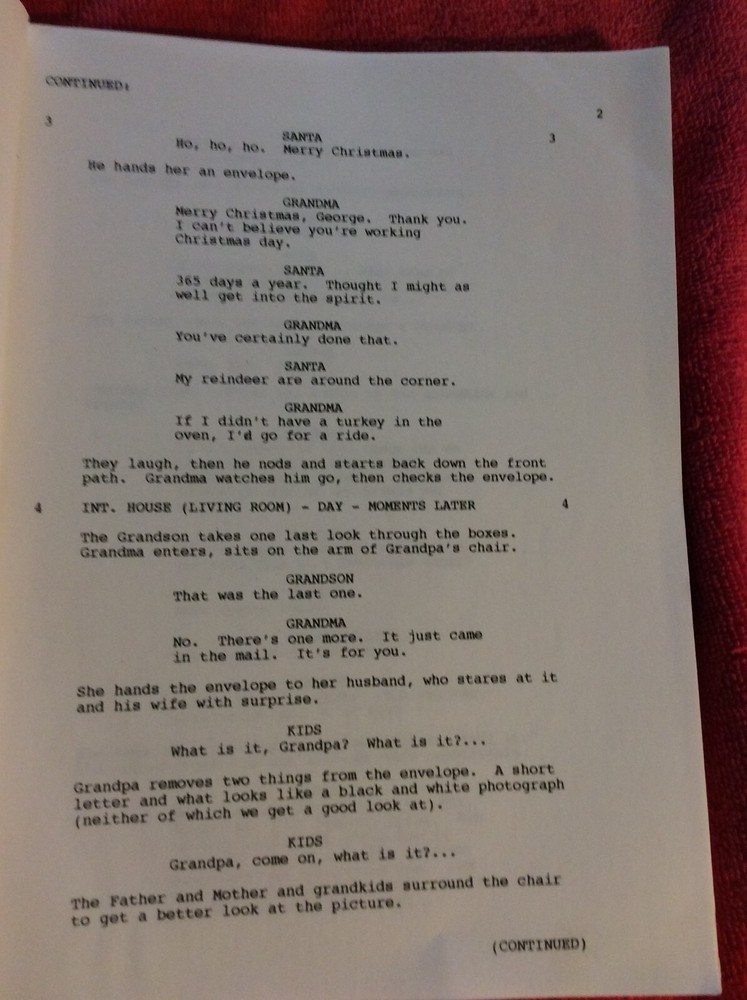 ORIGINAL SCRIPT A THOUSAND MEN AND A BABY RICHARD THOMAS DORIS ROBERTS MCRANEY