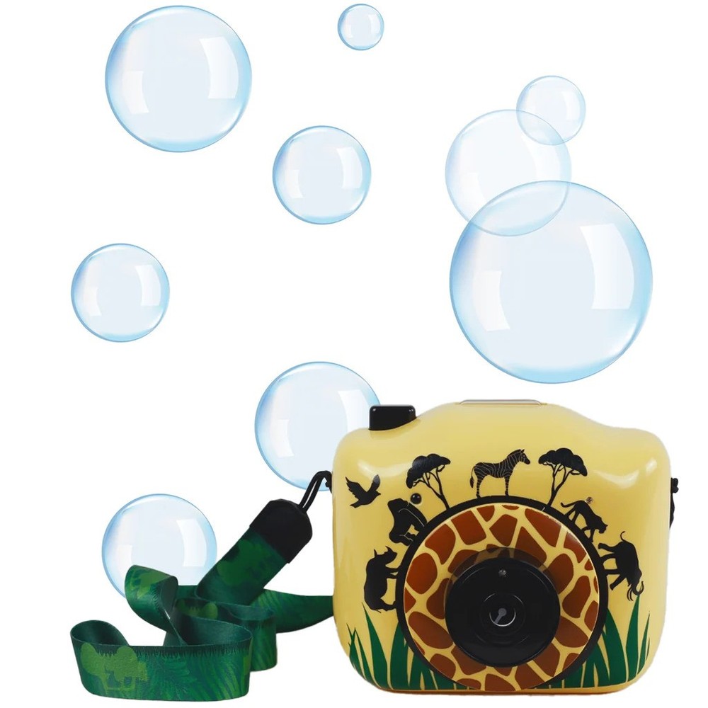 Interactive Safari Camera Bubble Gun