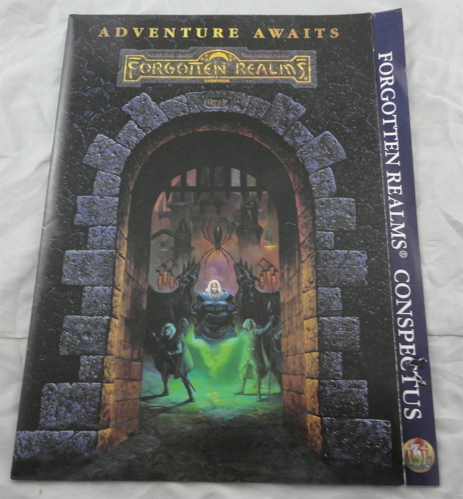 Advanced Dungeons & Dragons AD&D Forgotten Realms Promo Conspectus (1996)