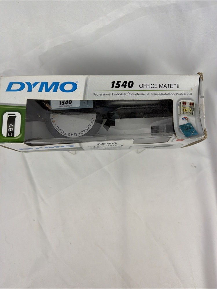 DYMO OFFICE MATE 1540 Labeling Machine EUC Damaged Box