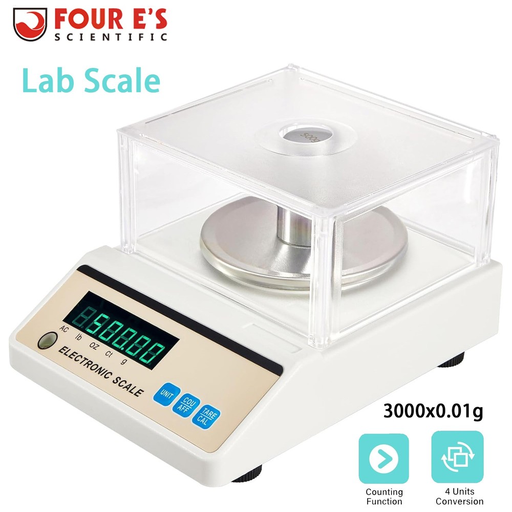 Lab Scale 3000x0.01g Analytical Balance High Precision Digital Precision Scale