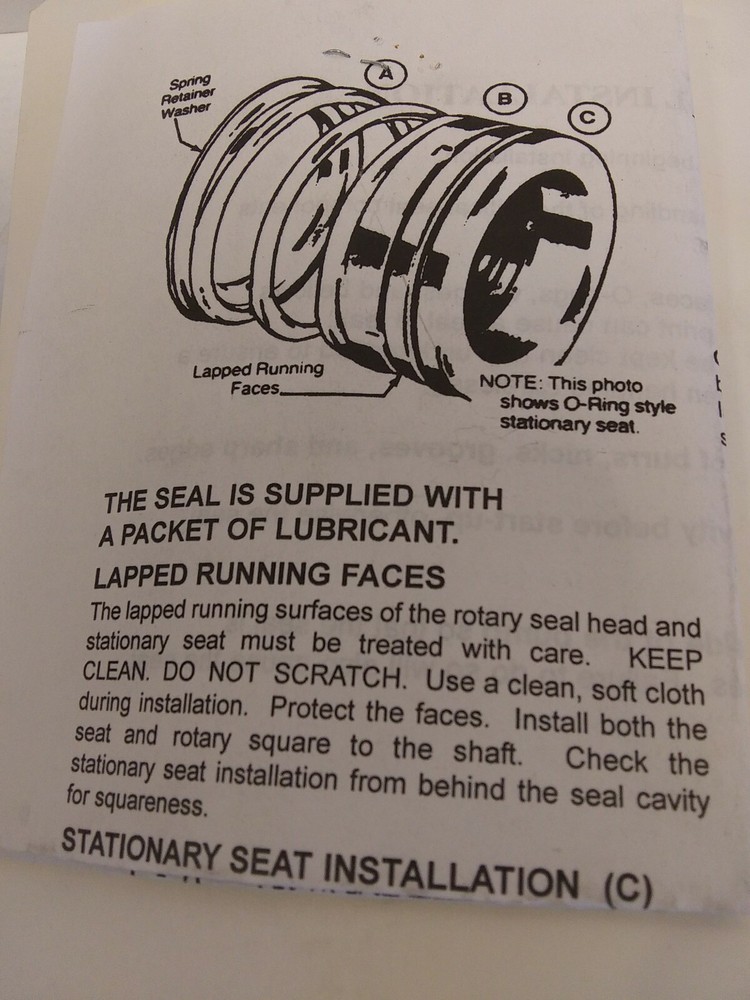 AO100581 Rotary Seal Assembly