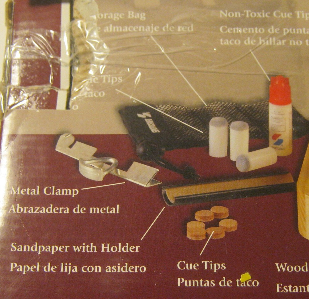 SPORTCRAFT Billiard Starter Set MOSTLY COMPLETE!!