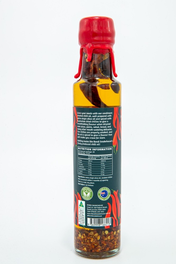 Smoked Chilli Extra Virgin Olive Oil 250ml