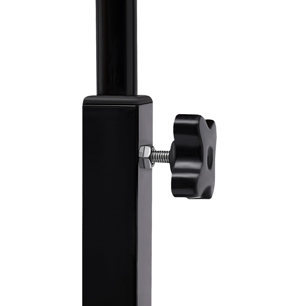 C-Shaped Side Table Adjustable, Height Adjustable C Table with Wheels