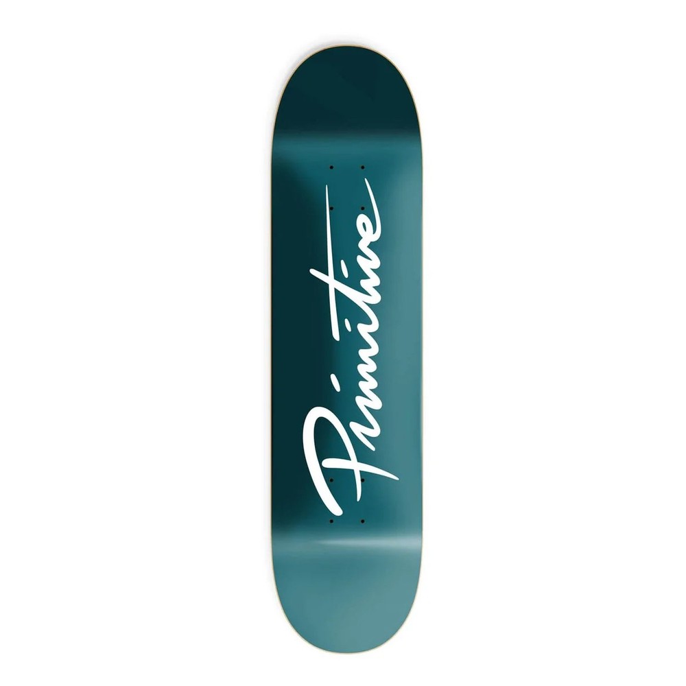 Primitive Skateboard Complete Nuevo Script Blue 7.75" x 31.05"