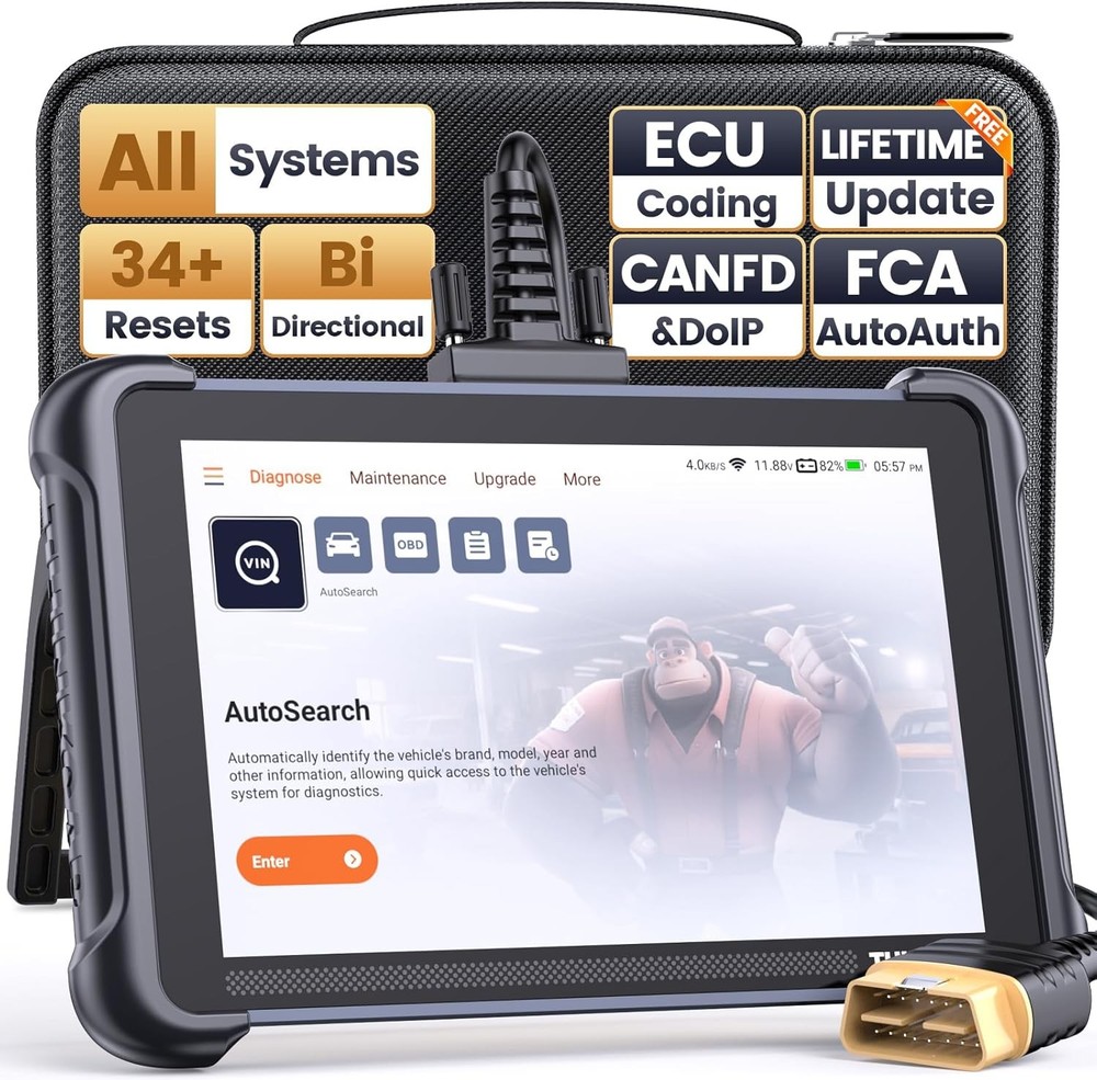 THINKSCAN 689 OBD2 Wire Diagnostic Scanner Full System Scan Tool IMMO E.CU Reset