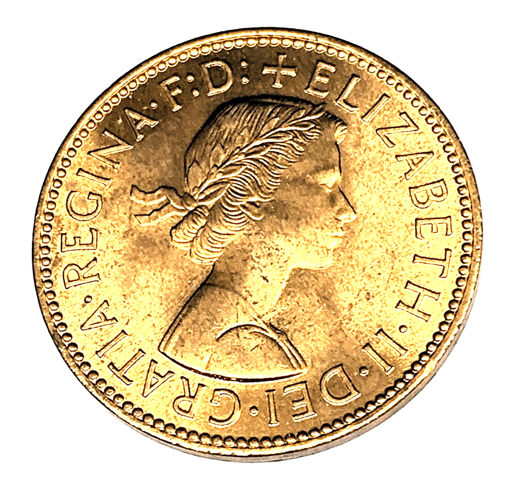 # C7699 GREAT BRITAIN COIN, HALF PENNY 1964 Unc.