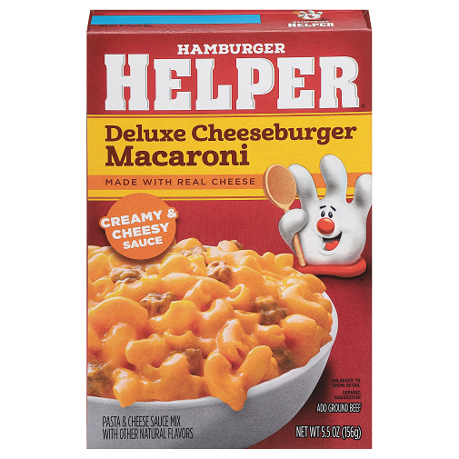 Hamburger Helper Deluxe Cheeseburger Macaroni