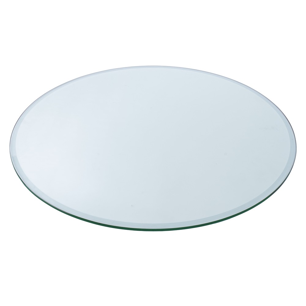 37" Round Tempered Table Protector By Spancraft Glass