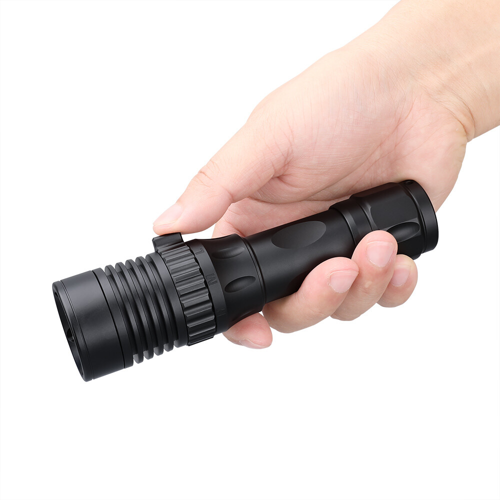 TrustFire 3350LM LED Diving Light Scuba Flashlight For Underwater Photography E