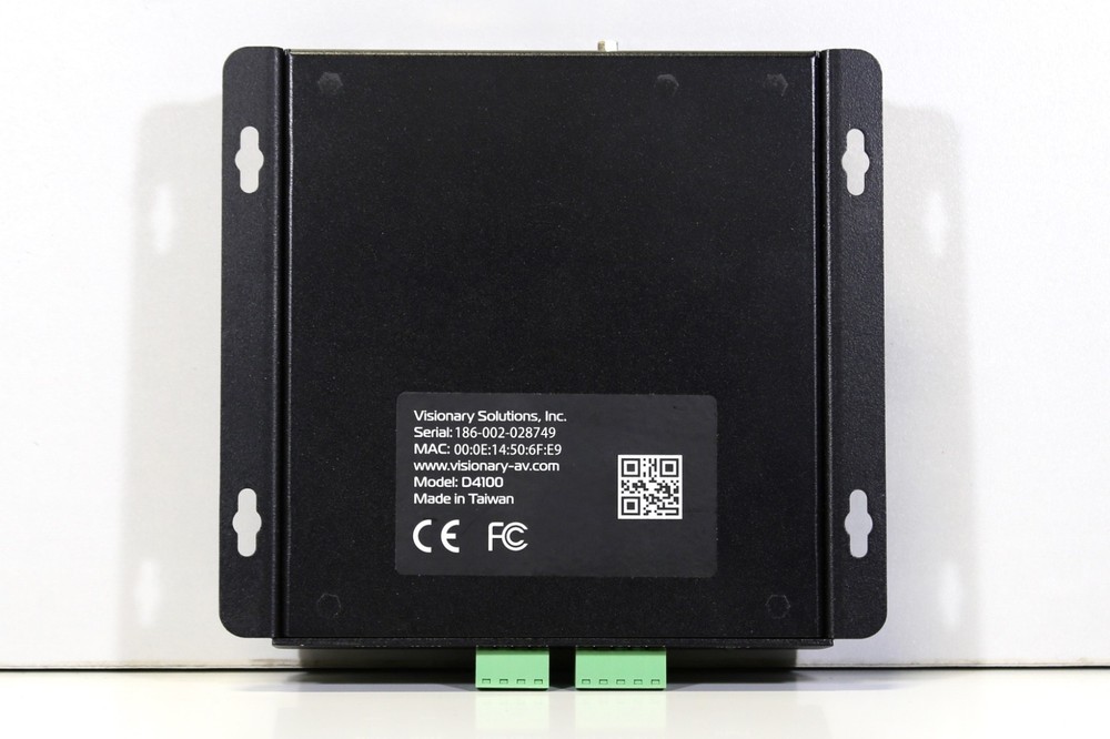 Visionary Solutions D4100 Decoder – 4K UHD Over IP Network Decoder – OPEN BOX