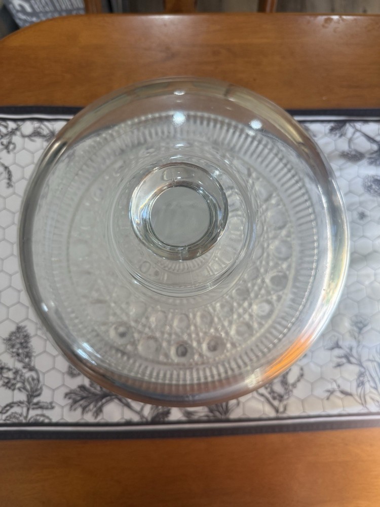 The Presentations: Crystal Collection Cake Plate With Glass Dome READ