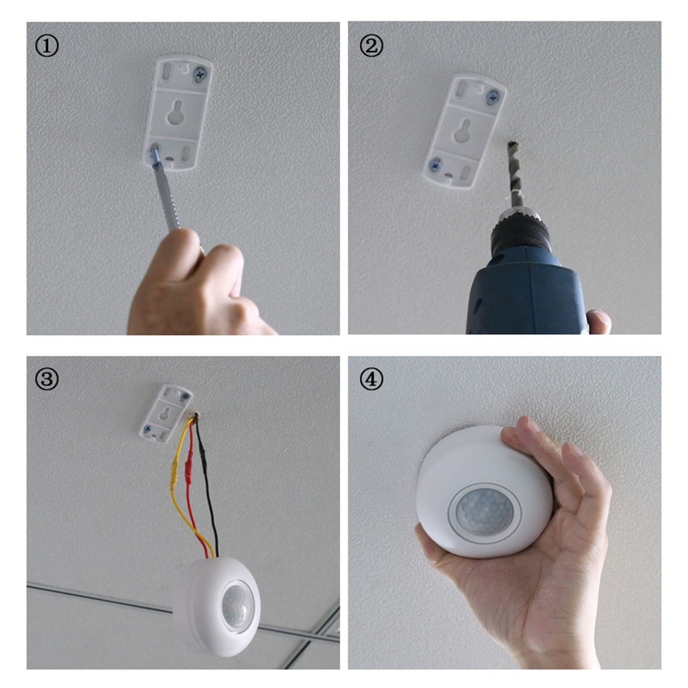Easy to Install and Operate Ceiling Sensor Switch for Wide Application