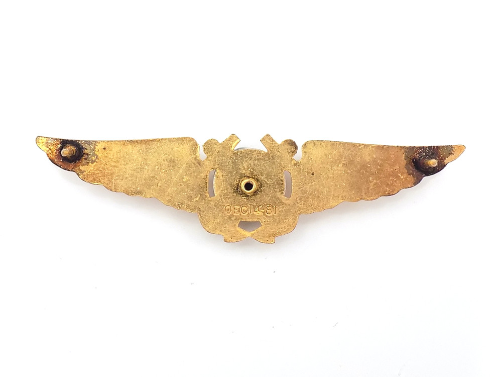 Original Vintage USMC Flight Navigator Wings OEC