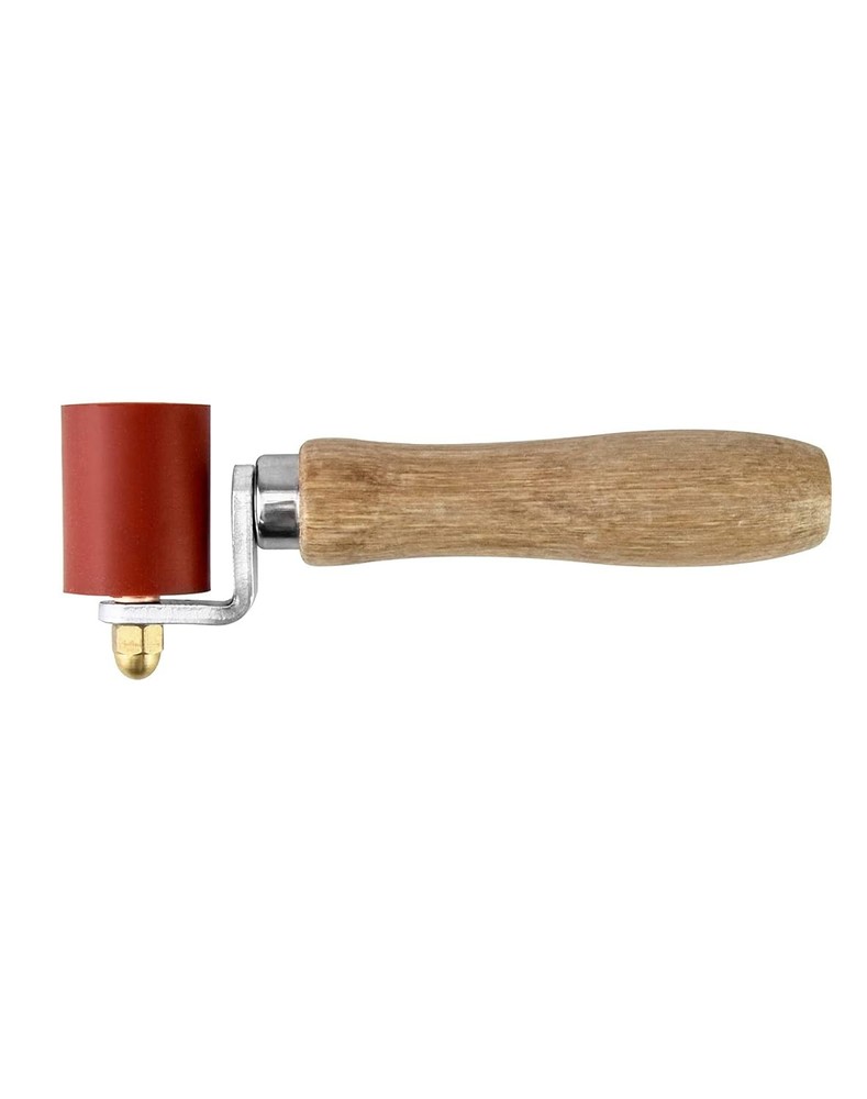 QWORK® Silicone Seam Roller, High Temperature Resistant Silicon Hand red