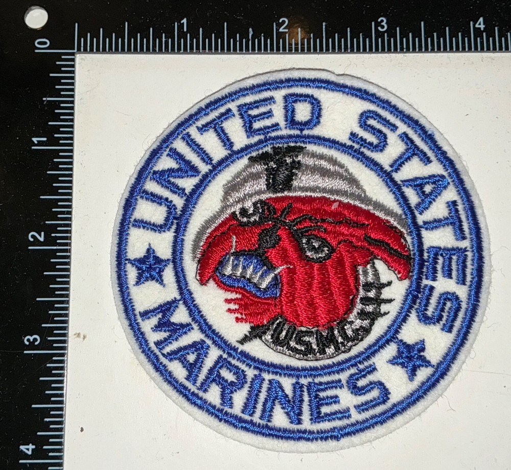 Vintage USMC US Marine Corps Devil Dog PX Patch