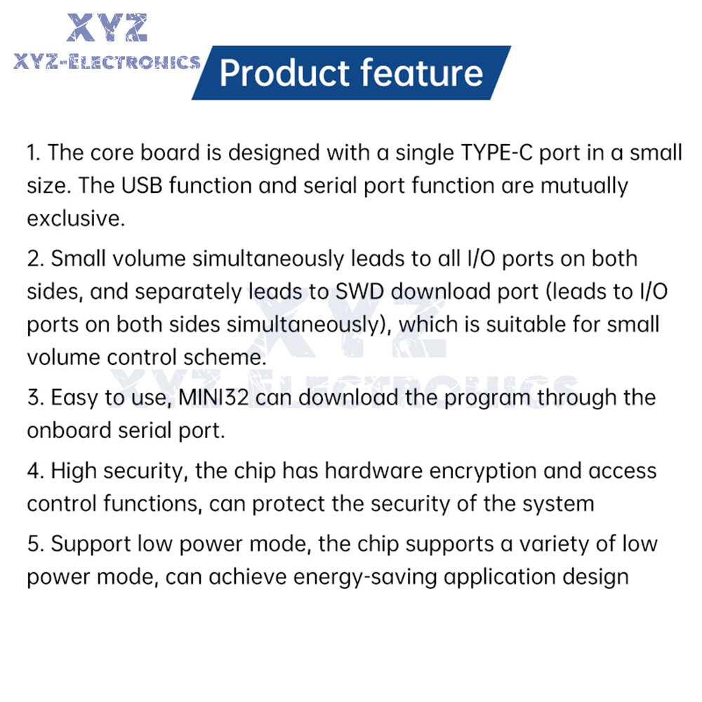 Mini STM32F103C8T6 STM32F103C6T6A CH340 Development Board ARM Minimum System
