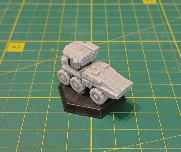 Striker (Combat Vehicle), battletech game miniature
