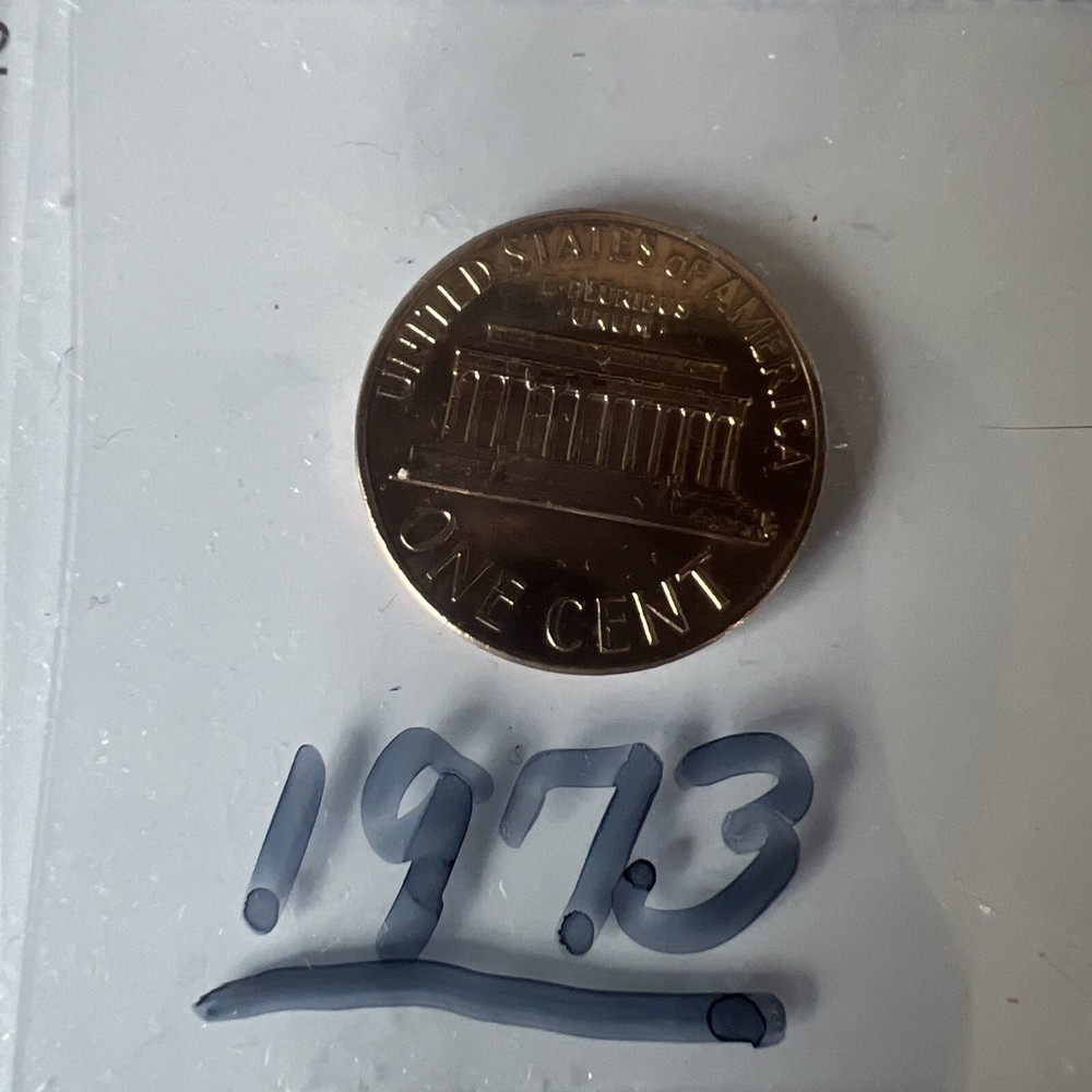 1973 D 1C RD Lincoln Cent