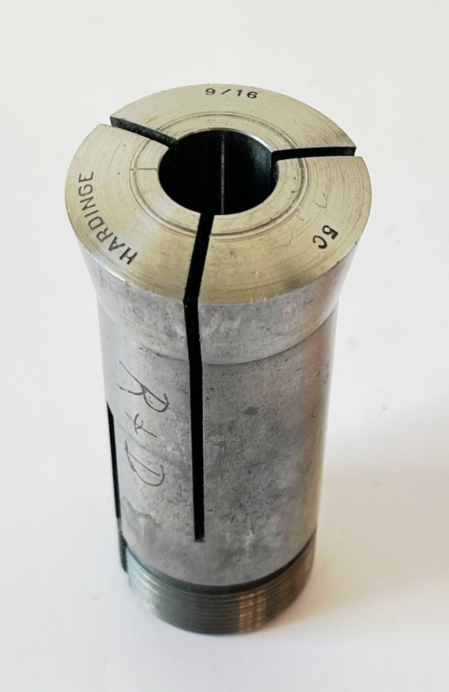 9/16" HARDINGE 5C Round Collet External Threads USA