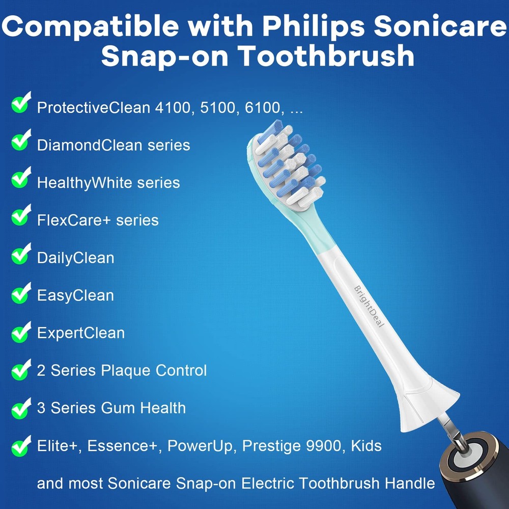 Replacement Head for Philips Sonicare ProtectiveClean 4100 5100 6100 DiamondC...
