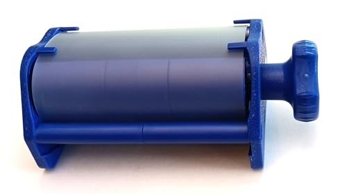 King Size Rolling Machine 110mm - Adjustable 6mm to 11mm Dial, Blue Color