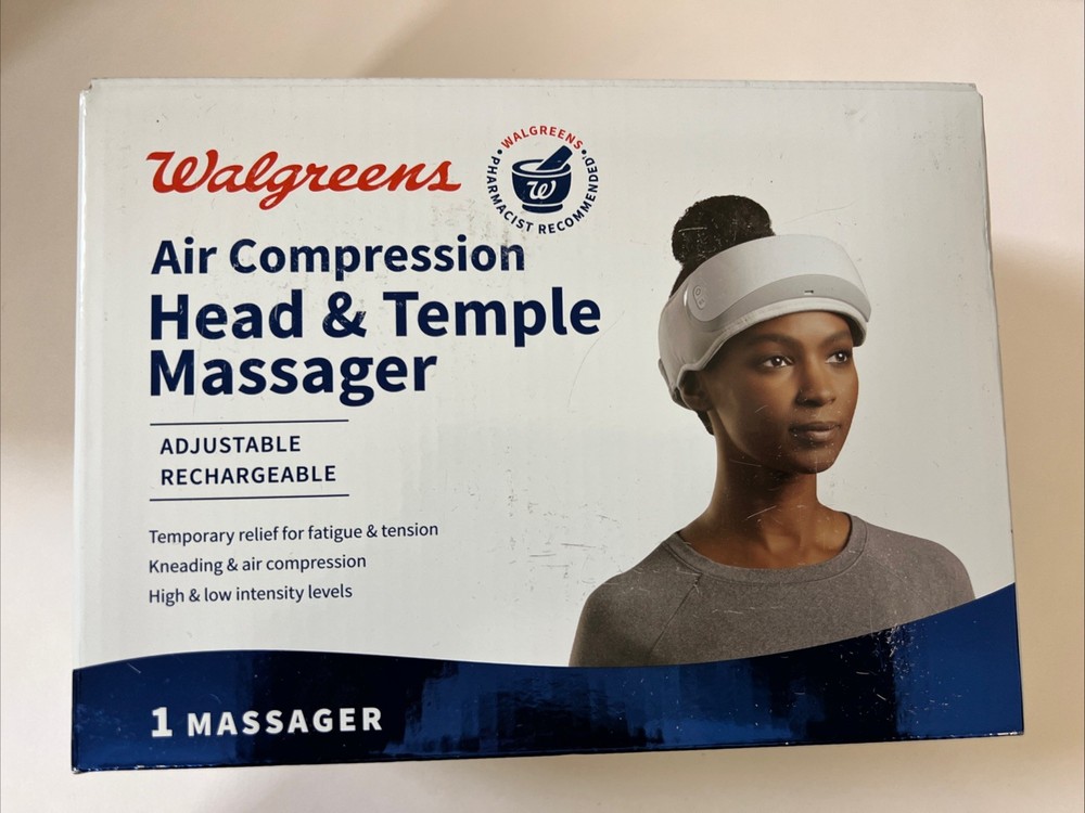 Migraine Relief , Walgreens Air Compression Head & Temple Massager