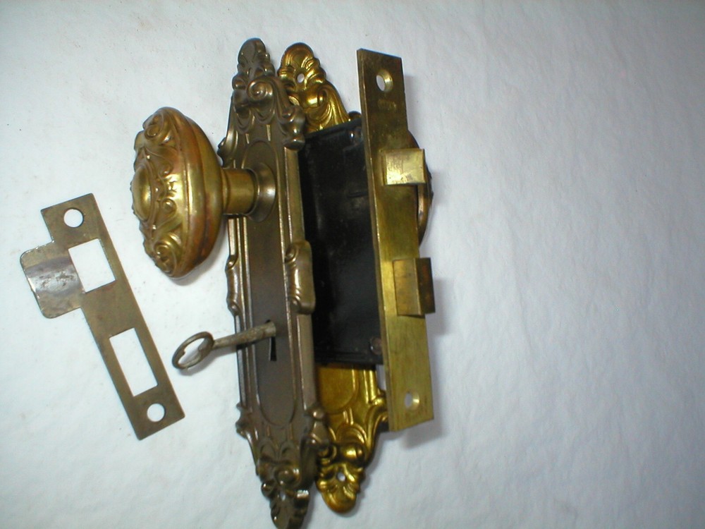 Antique Victorian Era Door Hardware