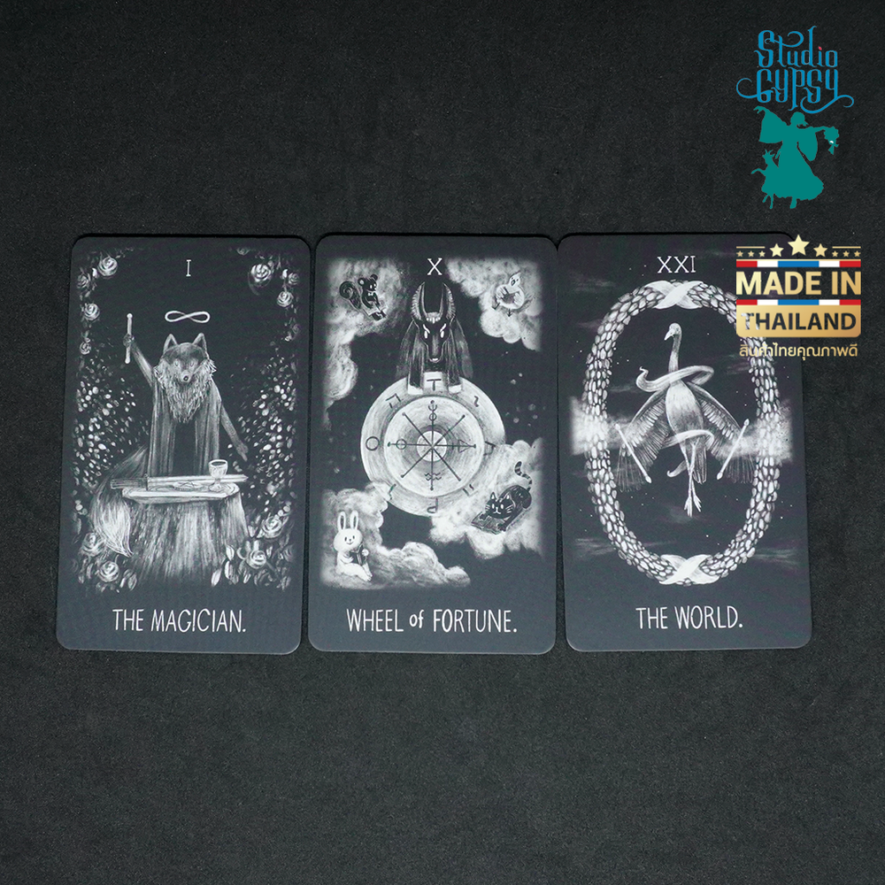 Tarot Card, Super Moon Tarot By Studio Gypsy (Deck & Guide Book & Certificate)