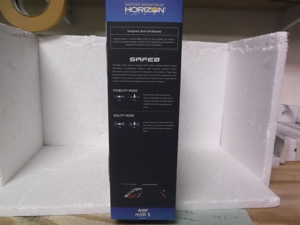 HORIZON HOBBY BLADE MSR S MISSING CHARGER