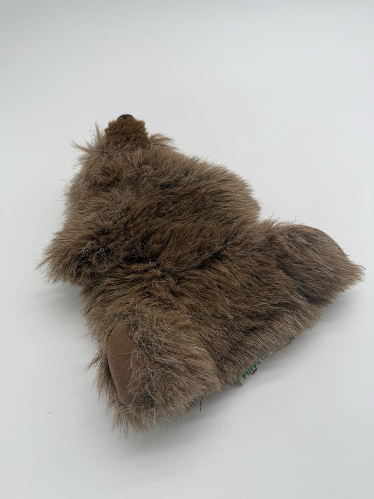 Folkmanis Furry Folk Hand Puppet Brown Bear