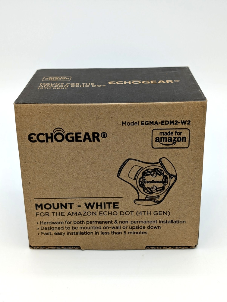 EchoGear Wall Mount 4th Generation White Model EGMA-EDM2-W2