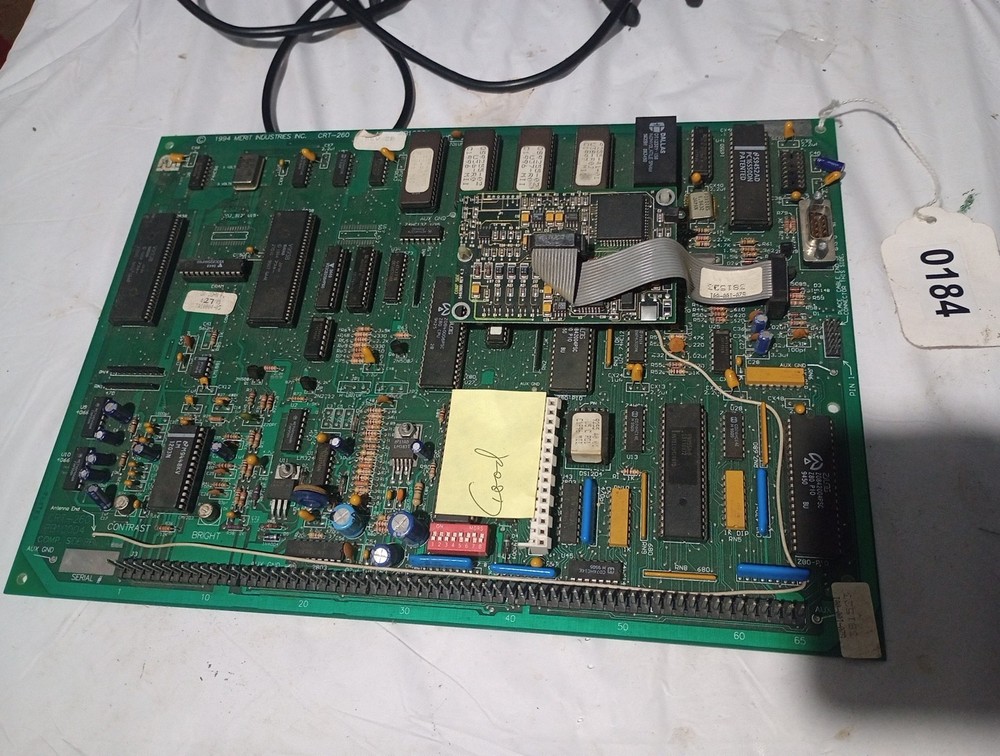 Unknown Merit Touchscreen Game Board Untested For Parts Or Repair #0184