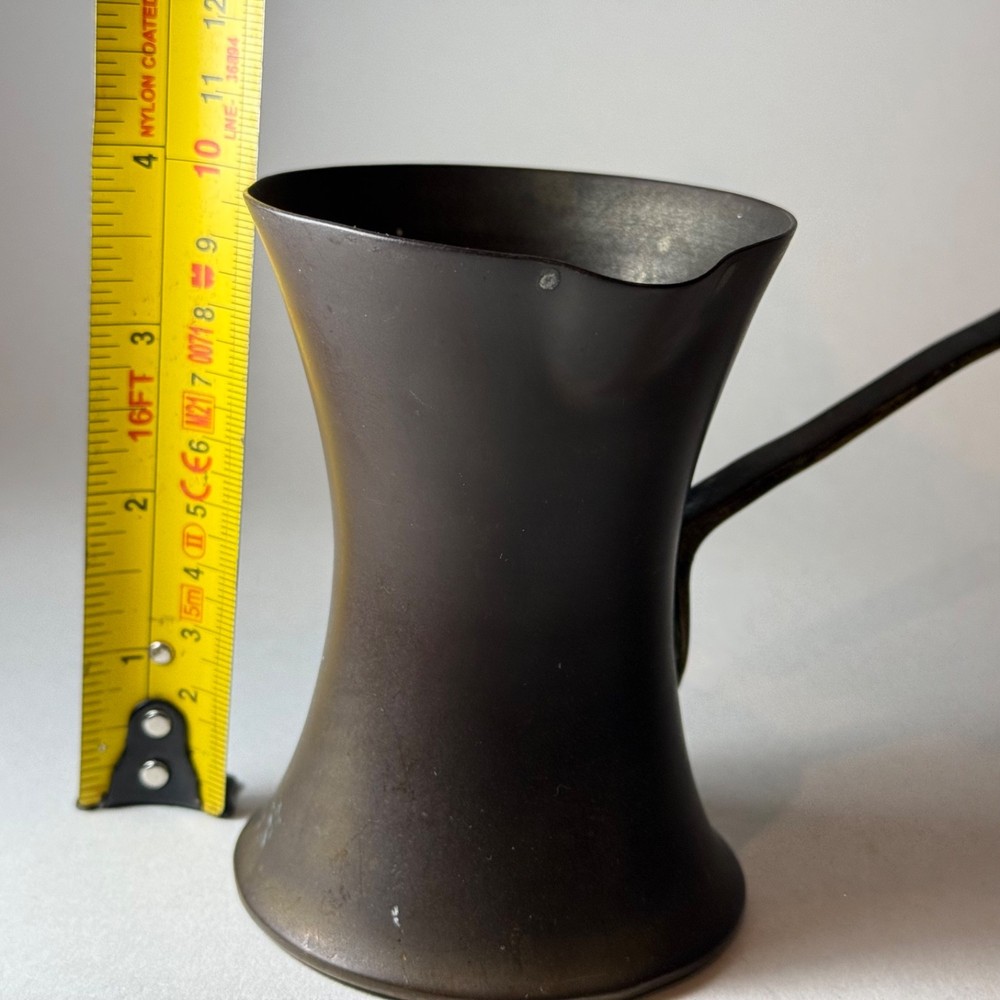 Antique Middle Eastern Turkish Copper Coffee Tea / Pot