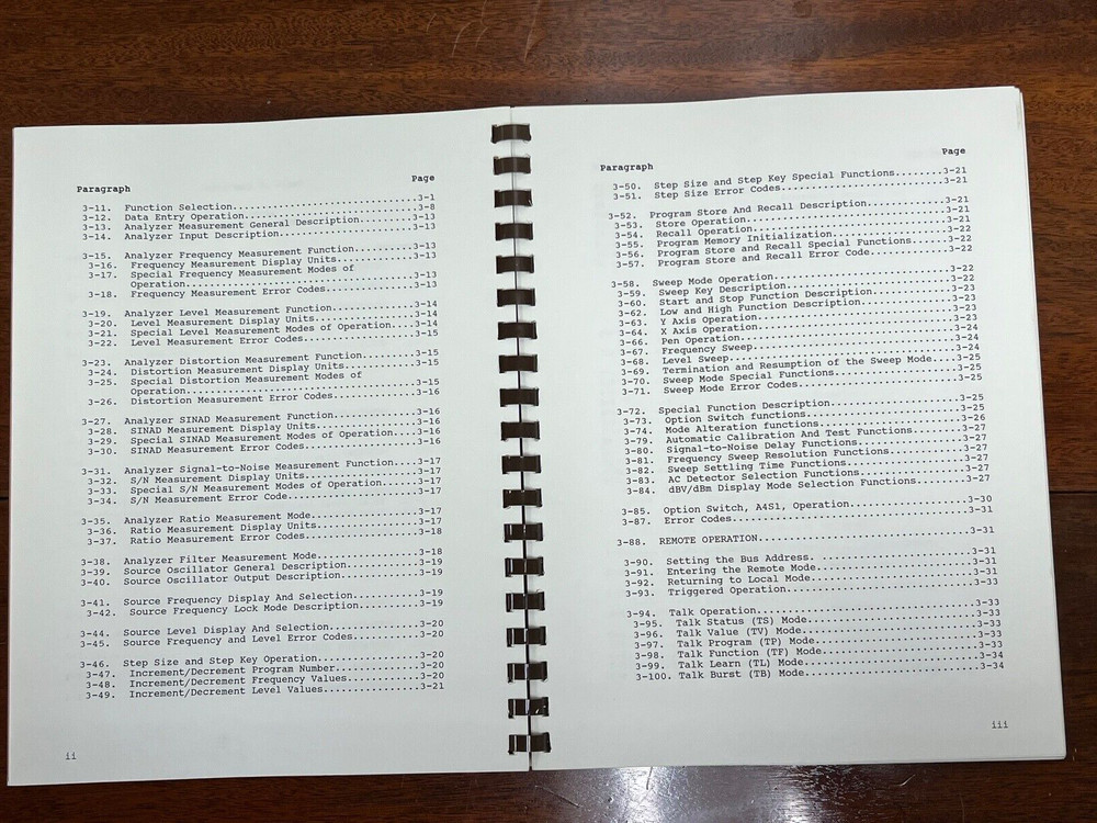 Boonton Auto Analyzer Model 1120 Instruction Manual with Schematics