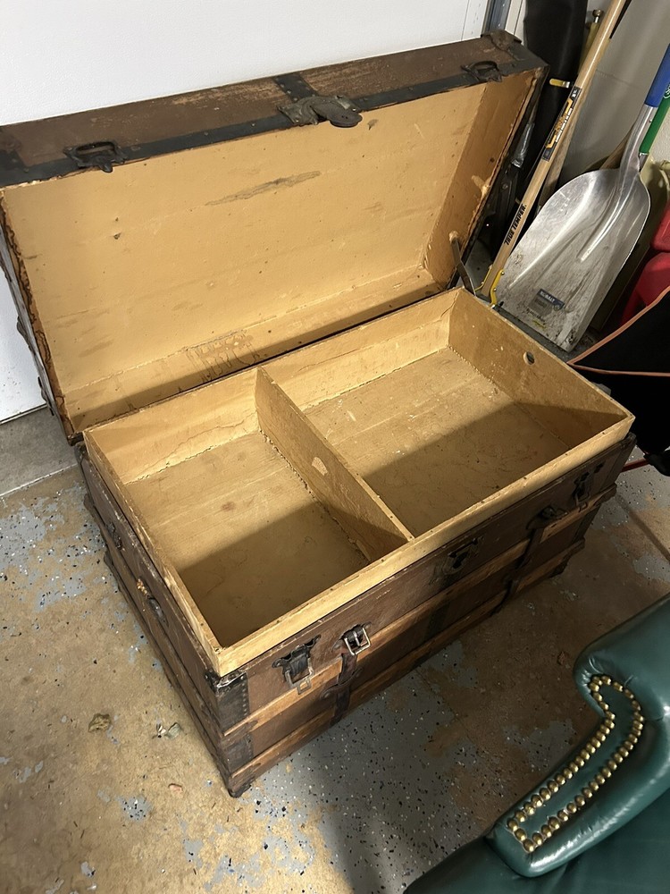 Antique Steamer Trunk