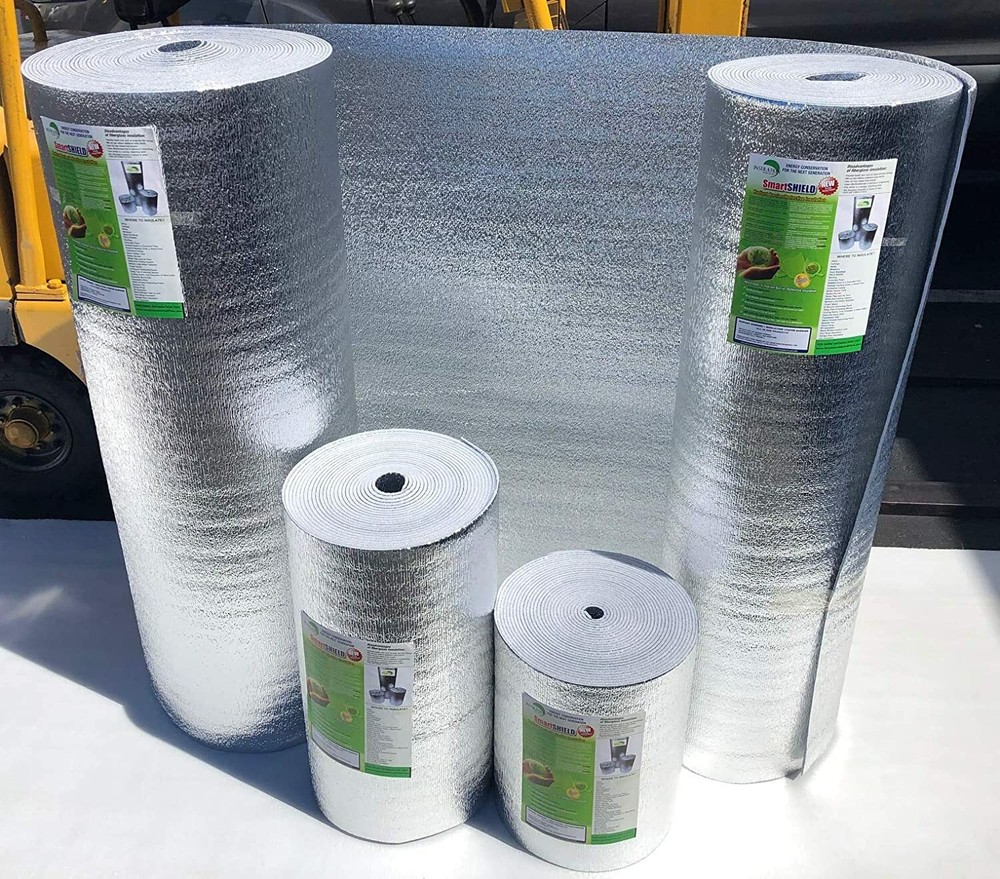 SmartSHIELD -5mm 16"X50ft Reflective Insulation Roll Foam Core Radiant Barrier