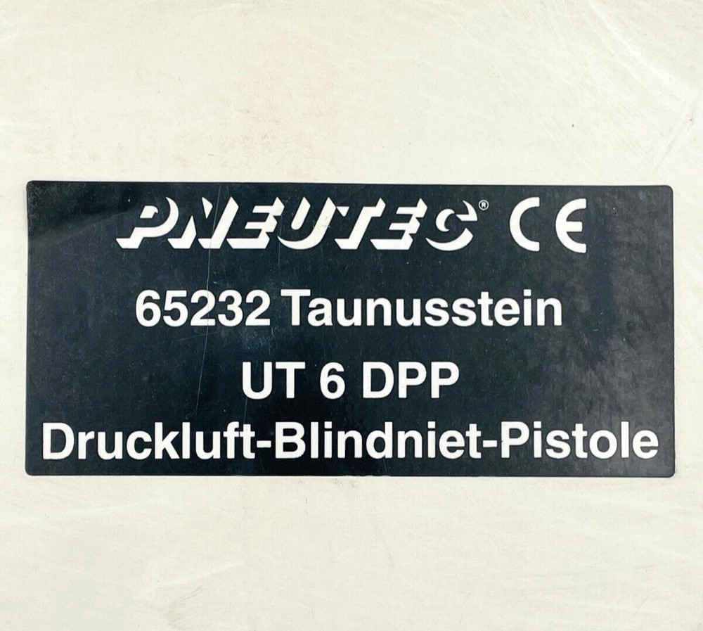 PNEUTEC UT6DPP Blind Rivet Gun