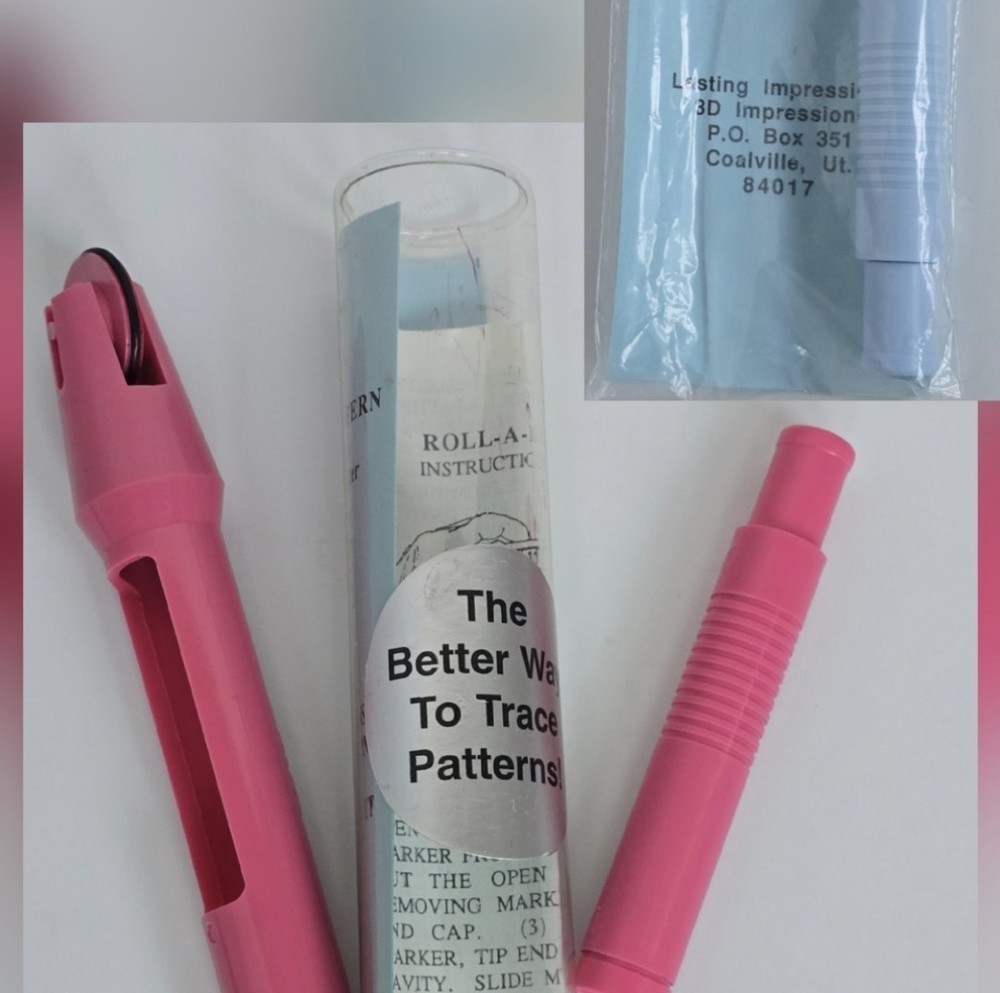 Roll A Pattern Tracing Tool & Refill Vintage Sewing Pattern Tracer