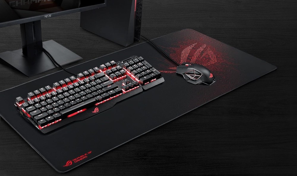 ROG Sheath Gaming Mouse Pad – 35.4” x 17.3" Extra-Large Surface Pixel-Precise