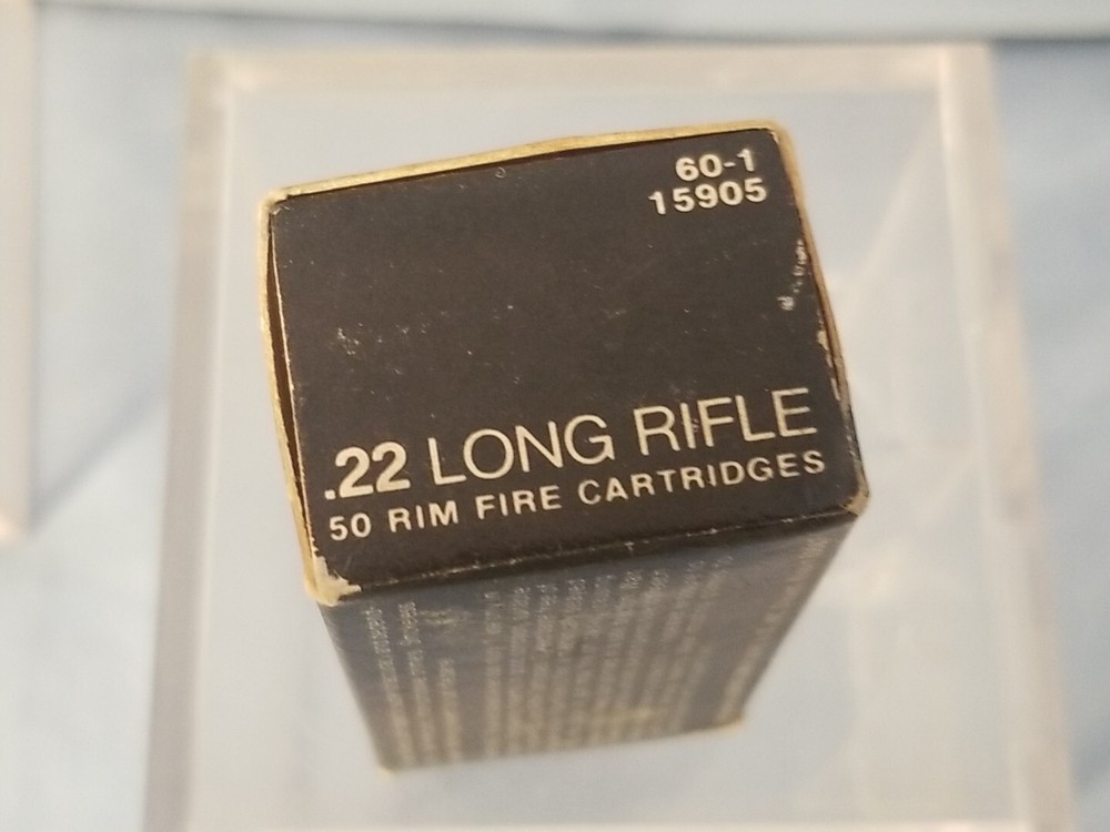EMPTY Ammo Box 22 Long Rifle Montgomery WARD WARDS EMPTY BOX
