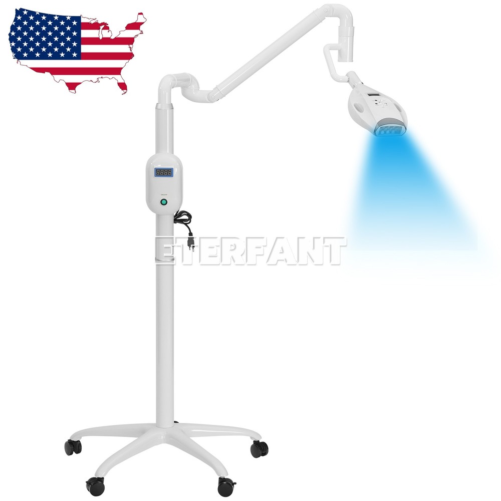 Dental Teeth Lamp Mobile Whitening Machine Cold LED Light Accelerator Bleaching