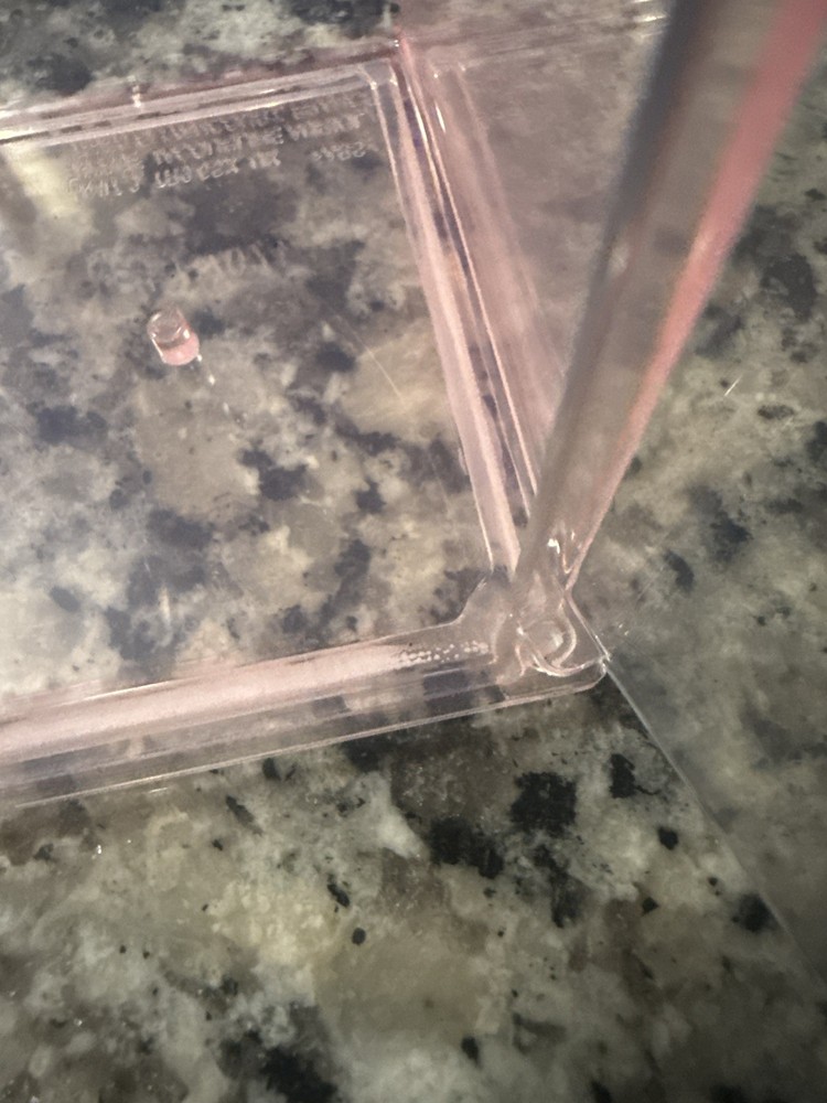 hard plastic/acrylic cases-lot of 3