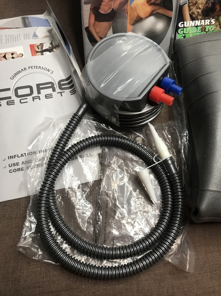 New Incomplete Gunnar's Core Secrets Professional Grade Core Stability Ball