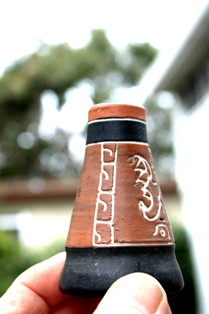 Armando De Mexico Ceramic Vase - Signed Art Pottery