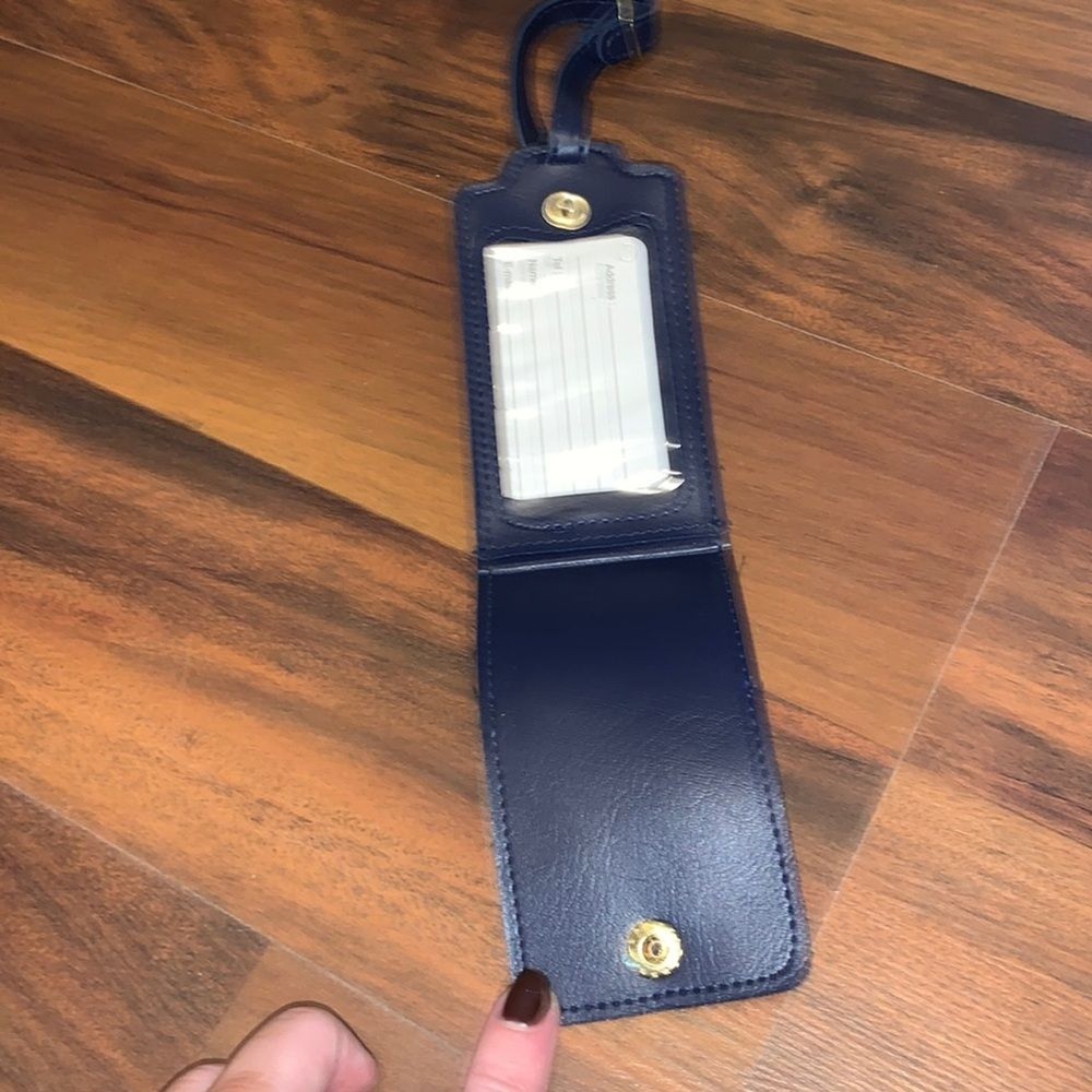 Ester Lauder Blue Bag Tag