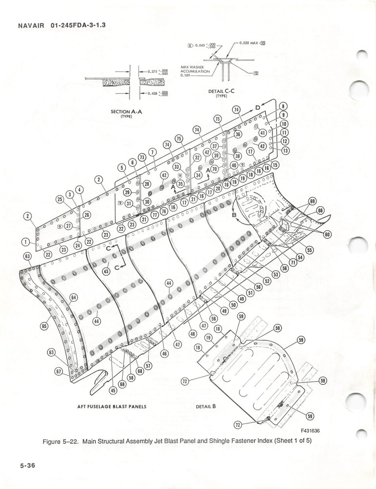 F-4 Phantom (Navy) 2000 Structural Repair-Doors & Rem Panels Flight Manual - CD