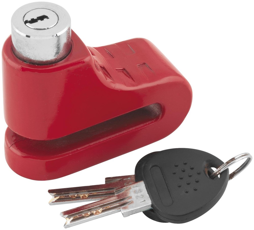 Bully Lock Disc Lock 5.5mm - Red | 132246