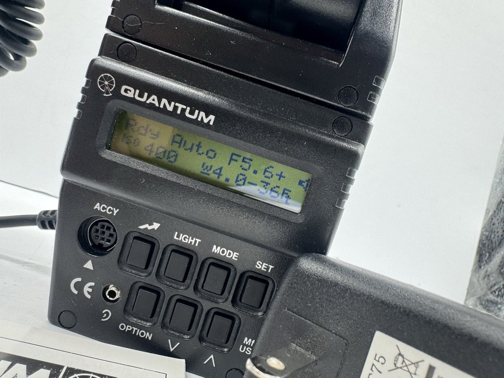 Quantum Turbo 2x2 Battery + Qflash T2 Flash w/ Charger Tested Working